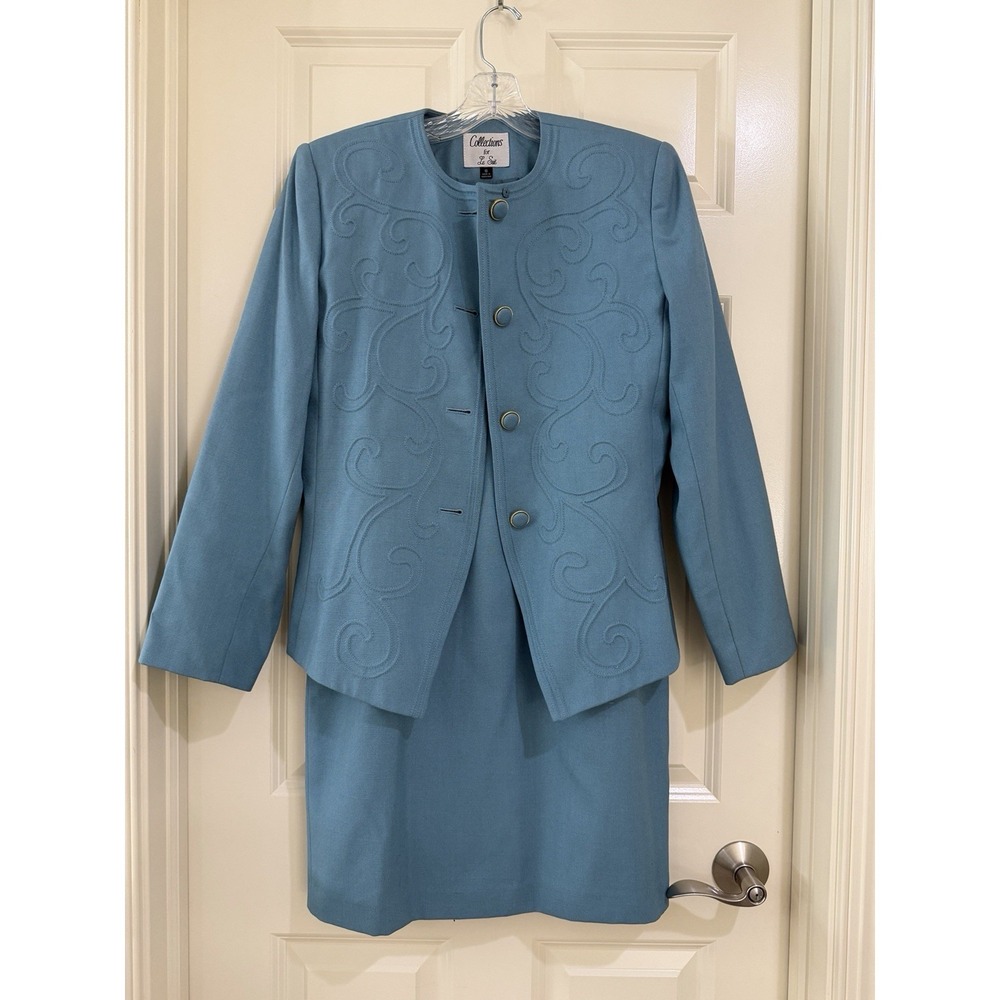 vtg collection for Le Suit women 2- piece skirt suits size 8
